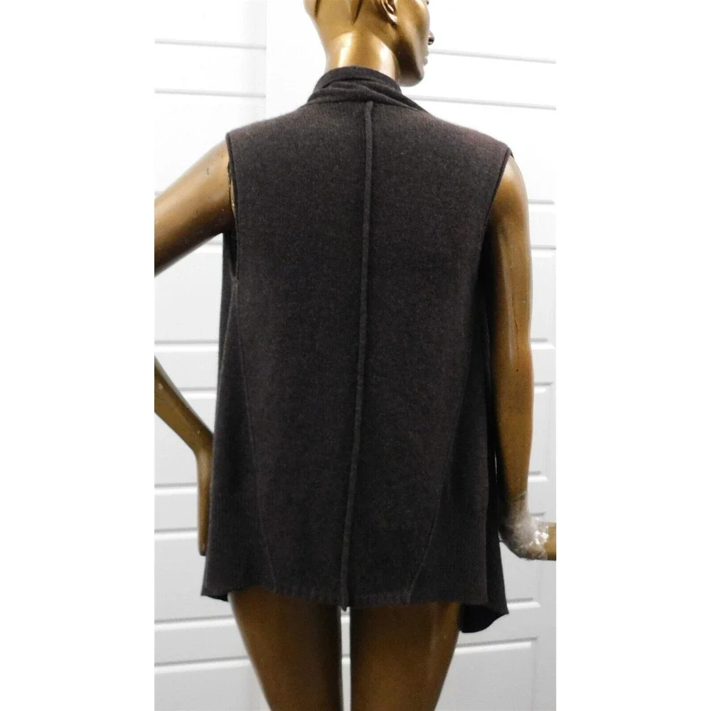 Neiman Marcus‎ 100% Cashmere Charcoal Shrug sz M